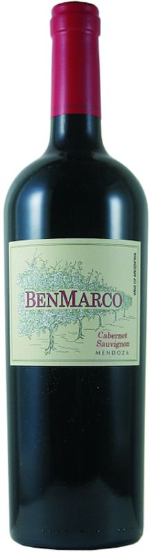 Flasche Benmarco Cabernet Sauvignon von Dominio del Plata