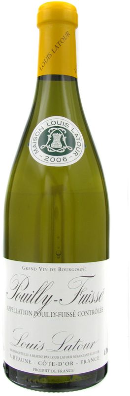 Bottle of Pouilly-Fuisse AC from Domaine Louis Latour