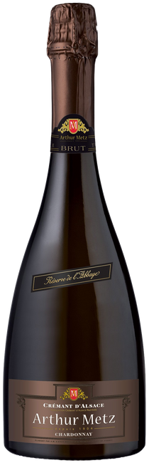Image of Arthur Metz Cremant D'alsace Réserve de l'Abbaye Chardonnay - 75cl - Elsass, Frankreich bei Flaschenpost.ch