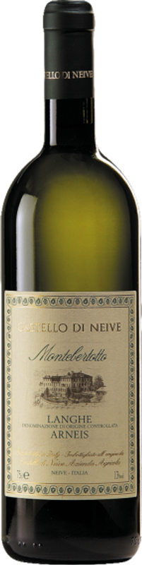 Flasche Arneis Langhe DOC Montebertotto von Castello di Neive