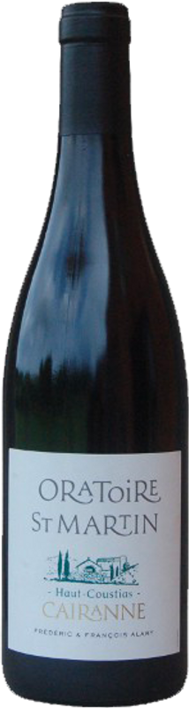 Bottle of Cairanne Haut Coustias Cairanne AOP from Domaine Oratoire St. Martin