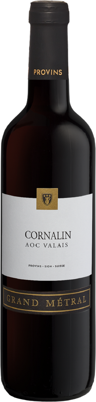 Bottiglia di Cornalin du Valais AOC Grand Metral di Provins