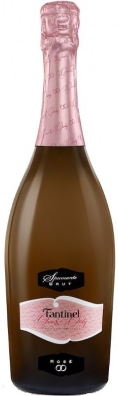 Bottiglia di One & Only Rosé Spumante di Fantinel
