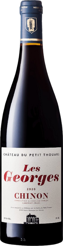 Bottiglia di Les Georges Chinon Rouge Chinon Rouge AC di Schuler Weine