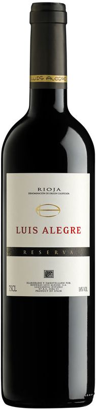 Flasche Rioja DOCa Reserva von Luis Alegre