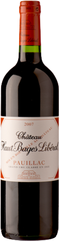 Bottiglia di Château Haut-Bages-Libéral di Château Haut Bages Liberal