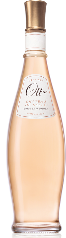 Bouteille de Chateau de Selle Rose Cotes de Provence AOC de Domaines Ott