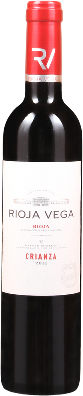 Bottle of Crianza Rioja DOCa from Rioja Vega