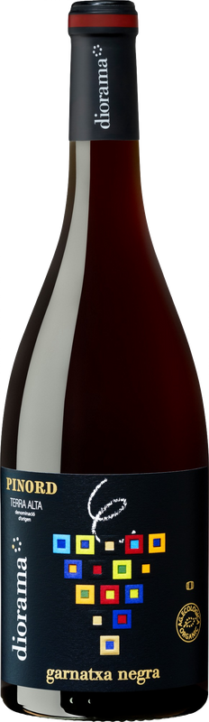 Bottiglia di Diorama Garnatxa Negra Terra Alta DO di Pinord