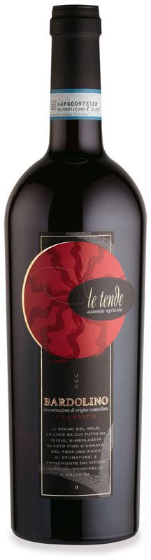 Bottle of Bardolino Classico Superiore DOCG from Le Tende