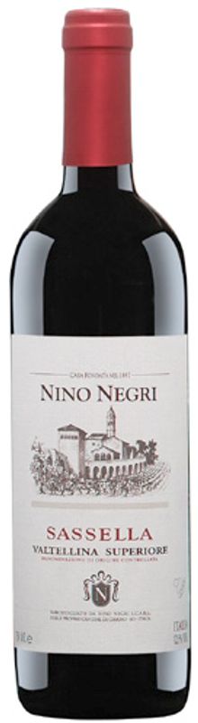 Flasche Sassella Valtellina Superiore DOCG von Nino Negri
