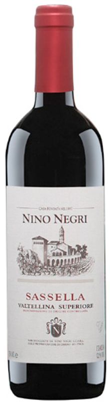 Bouteille de Sassella Valtellina Superiore DOCG de Nino Negri