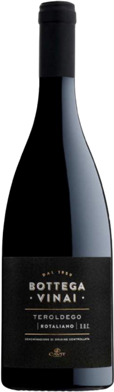 Flasche Teroldego Rotaliano DOC Bottega Vinai von Cavit