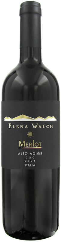 Bouteille de Merlot DOC Alto Adige de Elena Walch