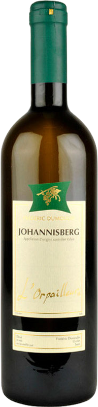 Bottle of Johannisberg AOC from L'Orpailleur