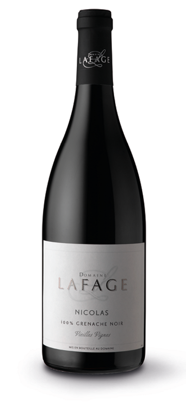 Bottle of Cuvee Nicolas IGP Cotes Catalanes from Domaine Lafage