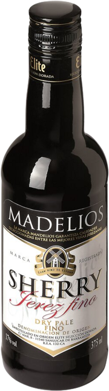 Flasche Sherry Madelios Fino Dry Pale España von Madelios