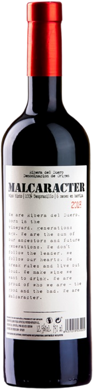 Bottiglia di Malcaracter DO Ribera del Duero di Bodegas Malcaracter