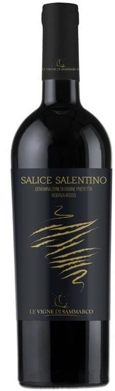 Bottiglia di Salice Salentino Riserva DOP di Le Vigne di Sammarco