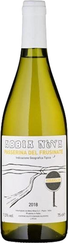 Bottle of Senza Vandalismi Bianco Passerina del Frusinate IGT from Abbia Nòva
