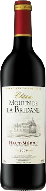 Bouteille de Château Moulin de la Bridane A.O.C. de Château La Bridane