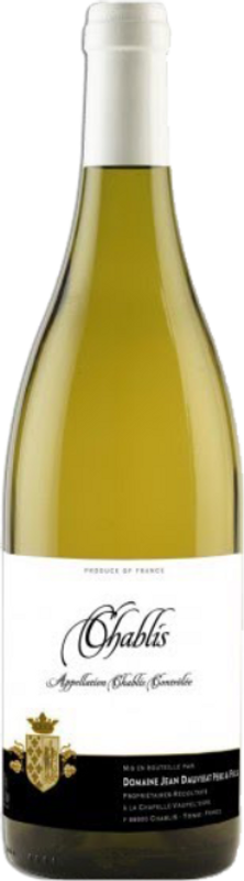 Bouteille de Chablis AC 1er Cru Fourchaume de Domaine Jean Dauvissat