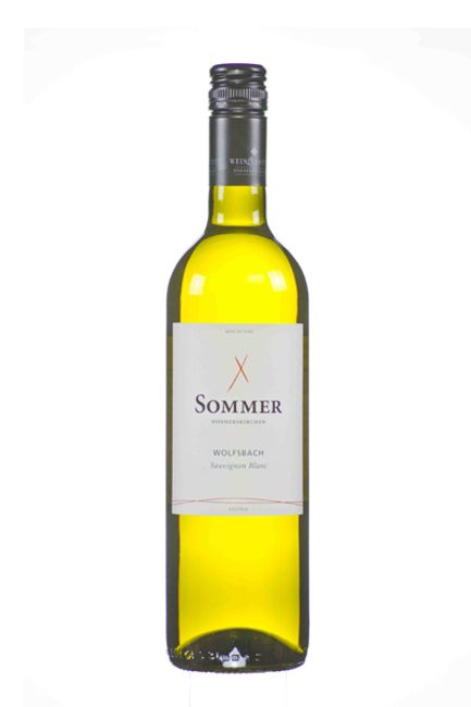 Image of Weingut Sommer Sauvignon Blanc Wolfsbach - 75cl - Burgenland, Österreich bei Flaschenpost.ch