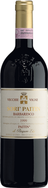 Bottle of Barbaresco Sorì Vecchie Vigne DOCG from Pasquero Elia