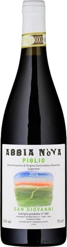 Flasche San Giovanni Piglio Superiore DOCG von Abbia Nòva
