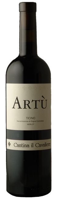 Image of Cantina il Cavaliere Artu Merlot Ticino DOC - 75cl - Tessin, Schweiz bei Flaschenpost.ch