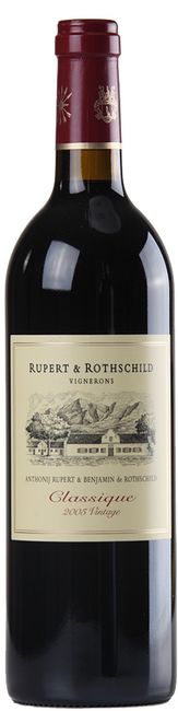 Image of Rupert & Rothschild Classique Western Cape - 75cl - Coastal Region, Südafrika bei Flaschenpost.ch