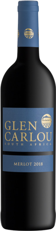 Bottle of Glen Carlou Merlot from Glen Carlou Vineyard