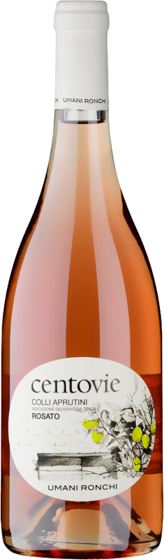 Bottle of Centovie Colli Apruntini IGT Rosato from Umani Ronchi