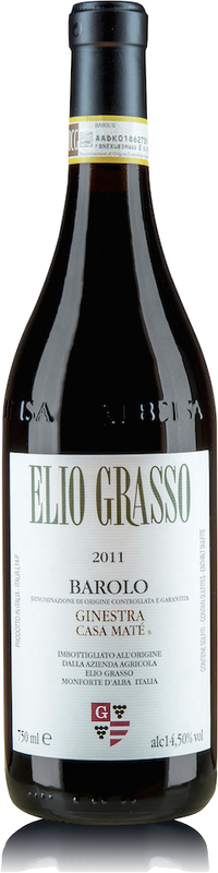 Bottle of Barolo DOCG Ginestra Casa Maté from Elio Grasso