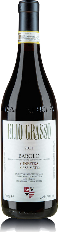 Bouteille de Barolo DOCG Ginestra Casa Maté de Elio Grasso