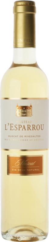 Bouteille de Chateau L'Esparrou Muscat de Rivesaltes AOC de Bonfils