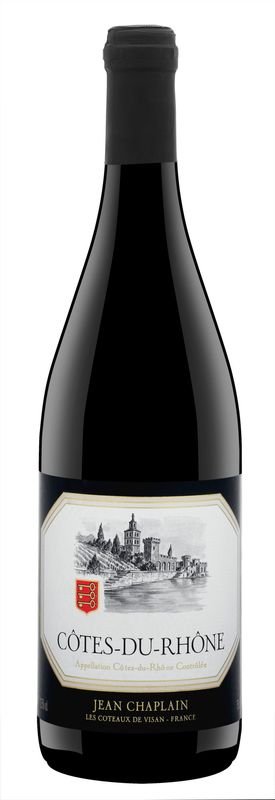 Bottle of Cotes-du-Rhone AC from Jean Chaplain