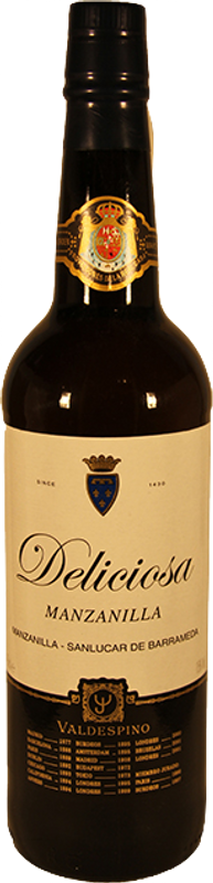 Image of Valdespino S.A. Deliciosa Manzanilla DO Jerez - 75cl - Andalusien, Spanien