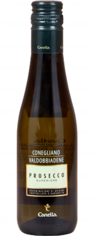 Bottle of Prosecco DOCG Conegliano Valdobbiadene Superiore from Casa Vinicola Canella