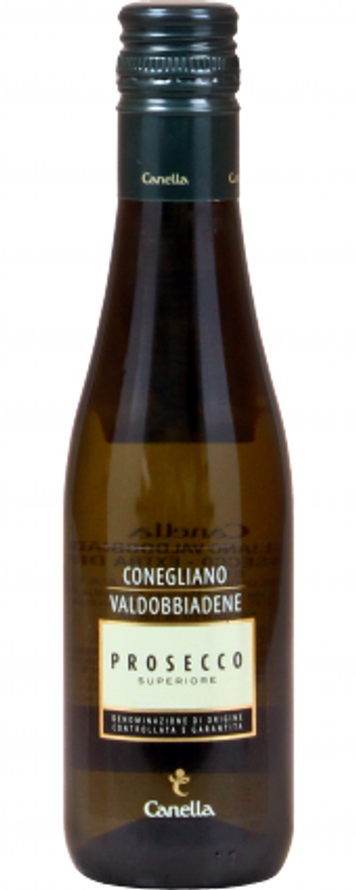 Bouteille de Prosecco DOCG Conegliano Valdobbiadene Superiore de Casa Vinicola Canella