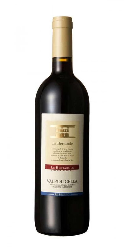 Bottle of Valpolicella Ripasso Classico DOC from Azienda Agricola Le Bertarole