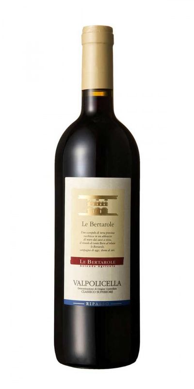 Bouteille de Valpolicella Ripasso Classico DOC de Azienda Agricola Le Bertarole