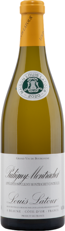 Bottiglia di Puligny Montrachet Premier Cru di Domaine Louis Latour