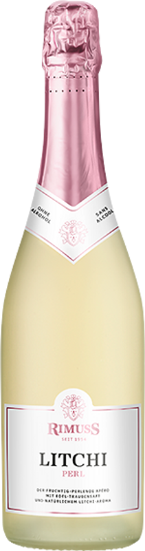 Flasche Rimuss Litchi Perl Champagnerflasche von Rimuss & Strada Wein AG