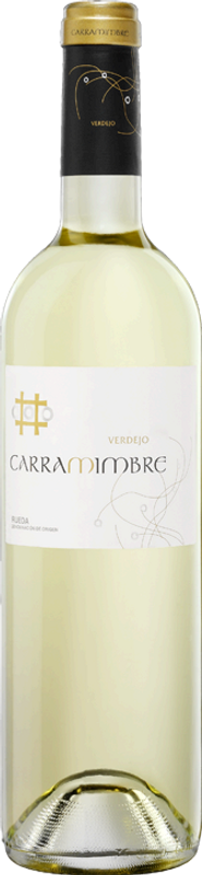Bottle of Verdejo Rueda DO from Bodegas Carramimbre