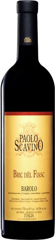 Flasche Bric Fiasc Barolo DOCG von Scavino Paolo
