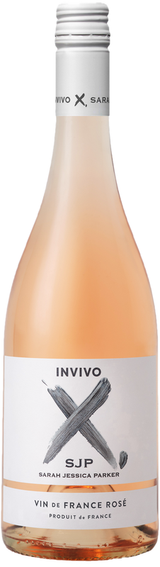 Bouteille de Sud de France Rosé by Sarah Jessica Parker de Invivio X SJP Wines