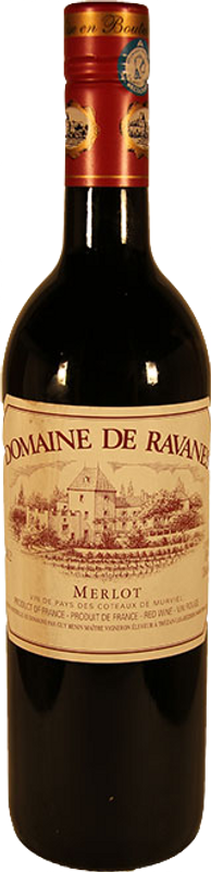 Bouteille de Merlot VDP de Domaine de Ravanès