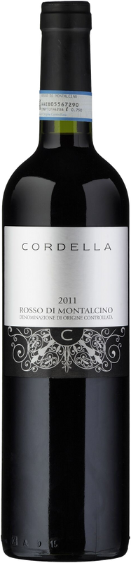 Bottle of Rosso di Montalcino DOC from Cordella