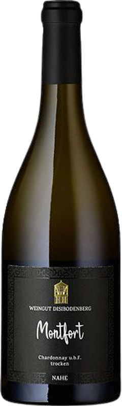 Bottle of Chardonnay u.b.F. Montfort trocken from Weingut Disibodenberg